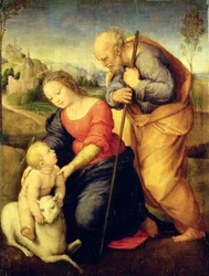 La Sainte Famille avec l